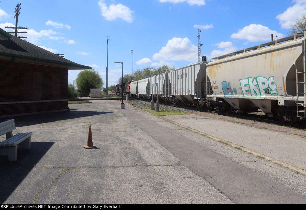 Southbound CN Train